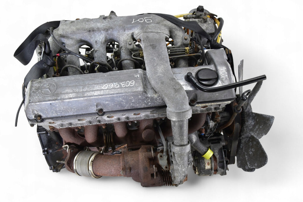 Motor Mercedes-Benz W124 603960 3.0 143PS 105kW 161TKm 1986 Diesel Unkomplett
