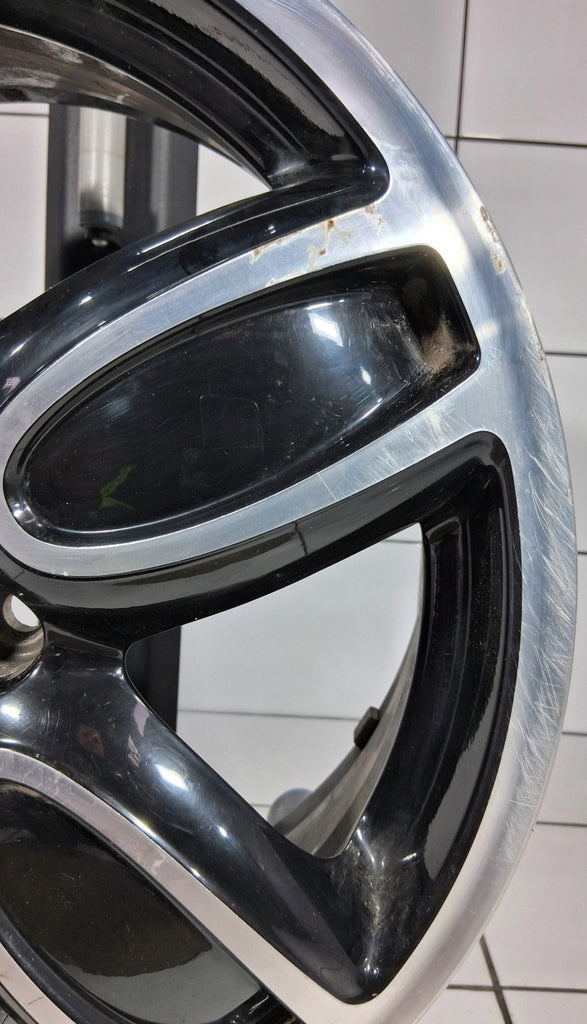 1x Alufelge 18 Zoll 7.0" 5x112 54ET Glanz Schwarz 6855115 Mini F56 F55 Rim Wheel FEL3938793194zn