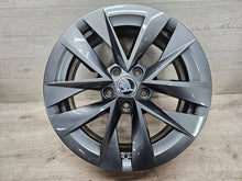 Load image into Gallery viewer, 4x Alufelge 17 Zoll 7.0" 5x112 46ET Glanz Silber 5E3601025E Mg Octavia I FEL8888002154uo
