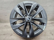 Laden Sie das Bild in den Galerie-Viewer, 4x Alufelge 17 Zoll 7.0" 5x112 46ET Glanz Silber 5E3601025E Mg Octavia I FEL8888002154uo