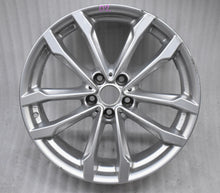 Load image into Gallery viewer, 1x Alufelge 19 Zoll 7.5" 5x112 32ET Glanz Grau 6877325 BMW X3 G01 G02 Rim Wheel FEL3441344906lb