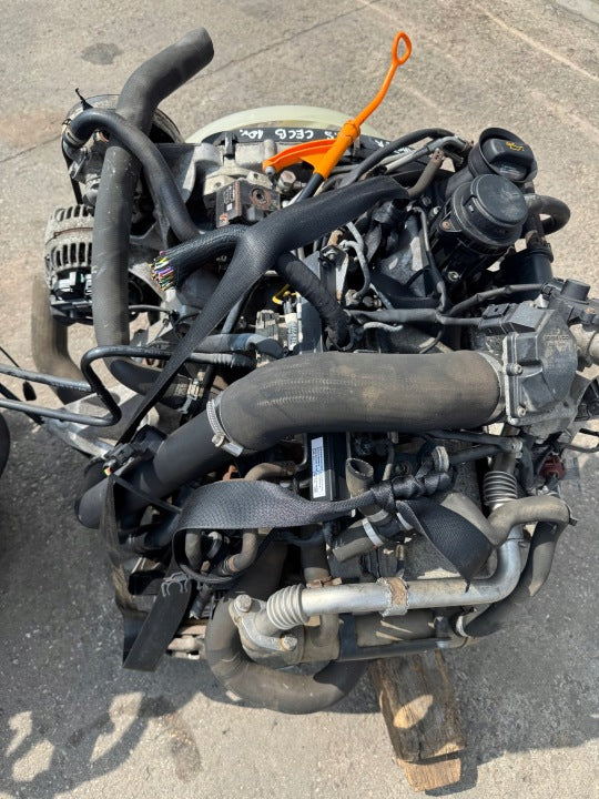 Motor VW Crafter CECB 2.5 TDI 163PS 120kW 220TKm Diesel Engine Komplett MOT9501141335zp