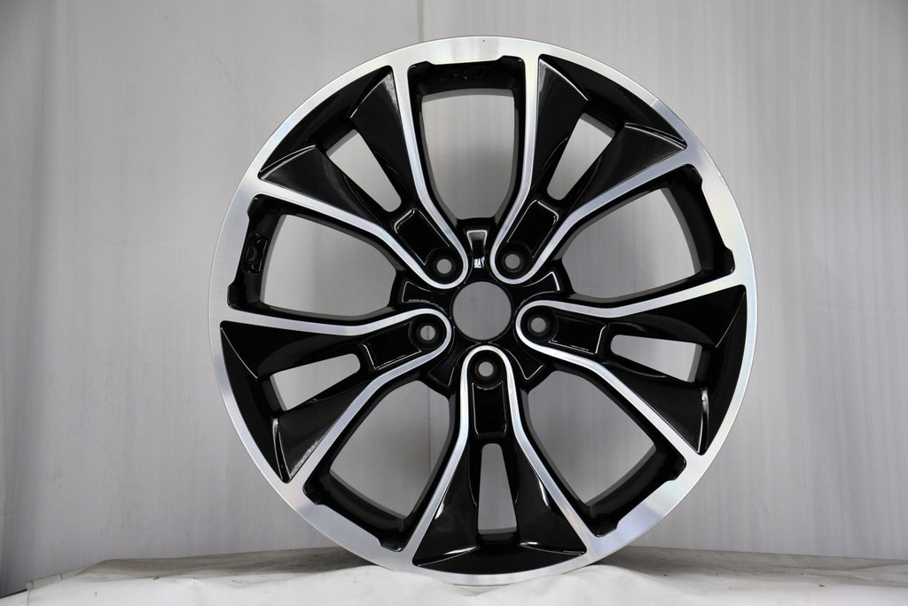 1x Alufelge 19 Zoll 8.0" 5x114.3 55ET Glanz 52910-S0100 Hyundai I Rim Wheel FEL2049478661fa