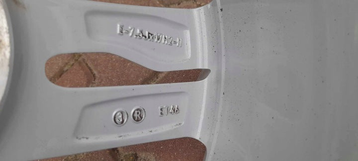 1x Alufelge 17 Zoll 7.5" 5x100 46ET Glanz Silber 82A601025K Audi E-Tron FEL5579439377fh