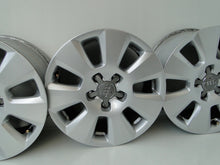 Load image into Gallery viewer, 4x Alufelge 16 Zoll 7.5&quot; 5x112 37ET Silber Audi Rim Wheel