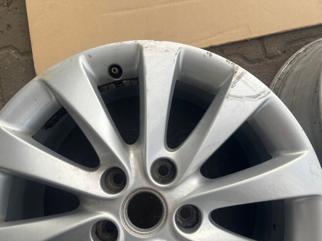 1x Alufelge 17 Zoll 7.0" 5x115 44ET Glanz Silber Opel Zafira Astra J Rim Wheel FEL1281955841eu