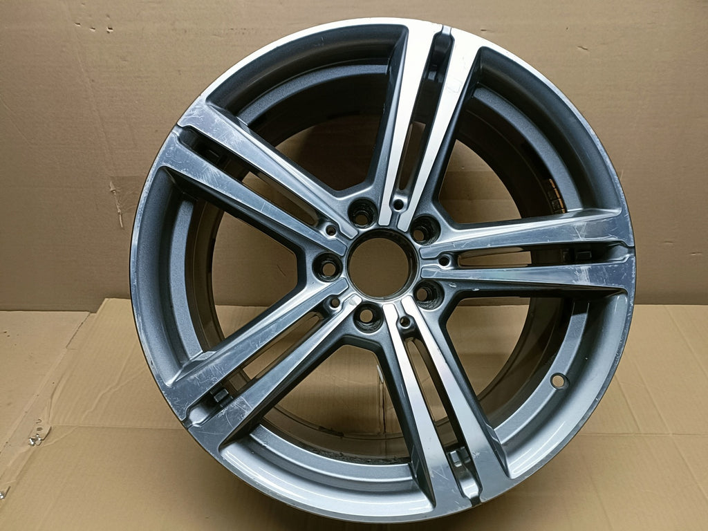 1x Alufelge 18 Zoll 8.0" 5x112 38ET Glanz Graphit A2534014500 Mercedes-Benz Mg