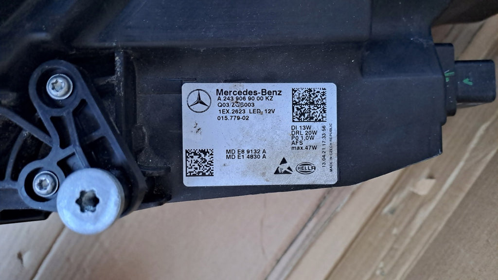 Frontscheinwerfer Mercedes-Benz Eqa Eqb A2439068900 A2439069000 LED Ein Satz SCH1973633394vw