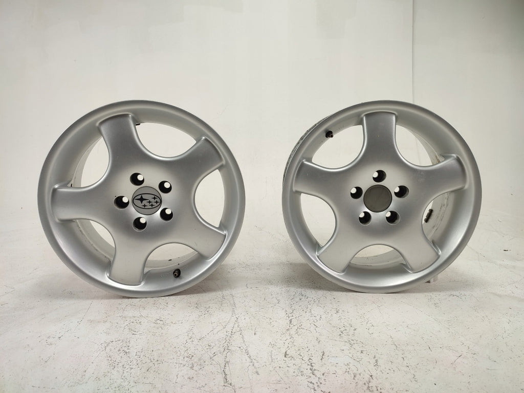4x Alufelge 15 Zoll 7.0" 5x100 48ET KBA44522 Subaru I Rim Wheel FEL4142456078we