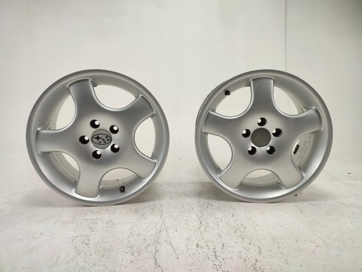 4x Alufelge 15 Zoll 7.0" 5x100 48ET KBA44522 Subaru I Rim Wheel FEL4142456078we