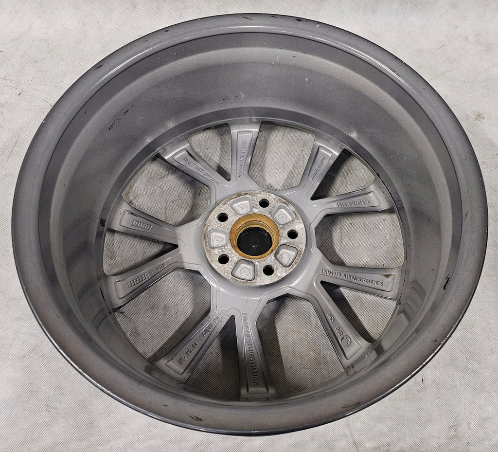 1x Alufelge 19 Zoll 7.5" 5x112 51ET Glanz Schwarz 5E0601025BD Skoda Octavia