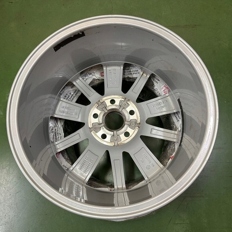 1x Alufelge 17 Zoll 7.0" 5x112 42ET Glanz Silber 5H0601025 Vw Rim Wheel FEL3237117860bj