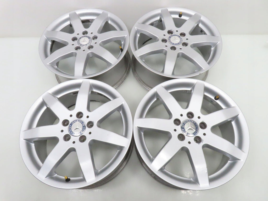 4x Alufelge 17 Zoll 7.5" 5x112 47 5ET Silber A2044015902 Mercedes-Benz W204 FEL7227578457cy