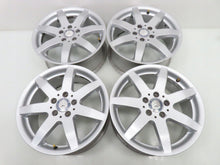 Laden Sie das Bild in den Galerie-Viewer, 4x Alufelge 17 Zoll 7.5" 5x112 47 5ET Silber A2044015902 Mercedes-Benz W204 FEL7227578457cy