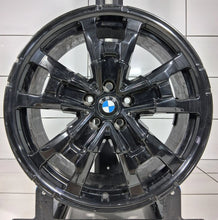 Laden Sie das Bild in den Galerie-Viewer, 1x Alufelge 19 Zoll 8.0" 5x112 34ET Glanz Schwarz 6895627 BMW Ix3 Rim Wheel FEL9453222847zi