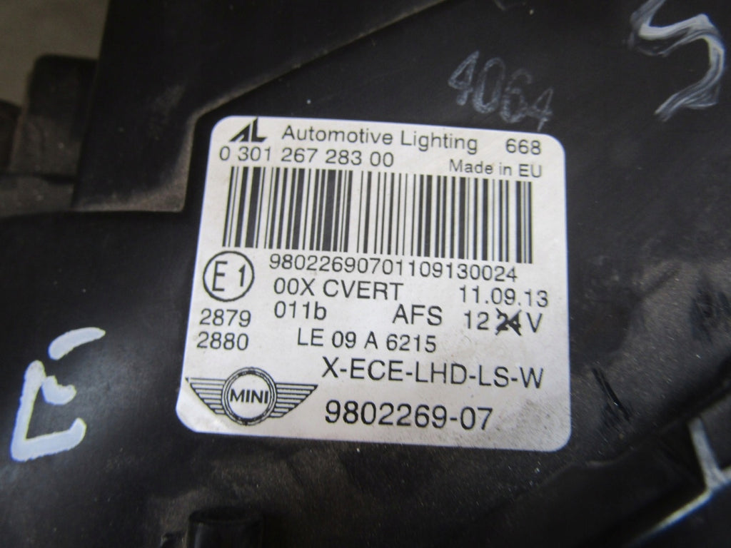 Frontscheinwerfer Mini Countryman R60 9802269-07 Xenon Links Headlight SCH5161033450lg