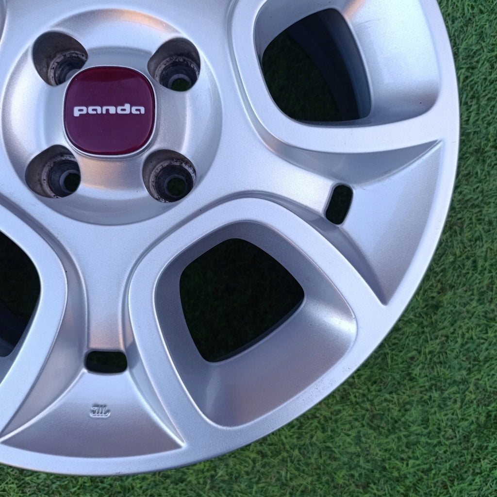 1x Alufelge 15 Zoll 6.0" 4x98 51929755 Fiat Panda Rim Wheel FEL6508007363wj