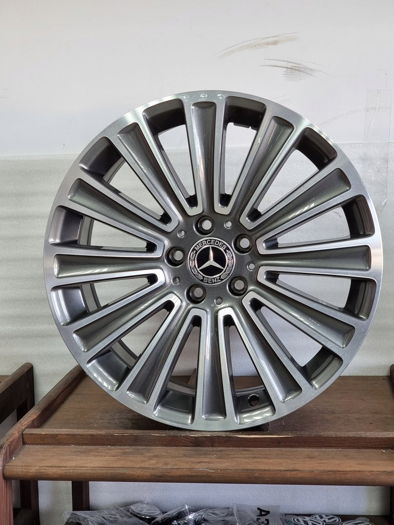 1x Alufelge 19 Zoll 8.0" 5x112 38ET A2534011100 Mercedes-Benz Glc X253 Rim Wheel