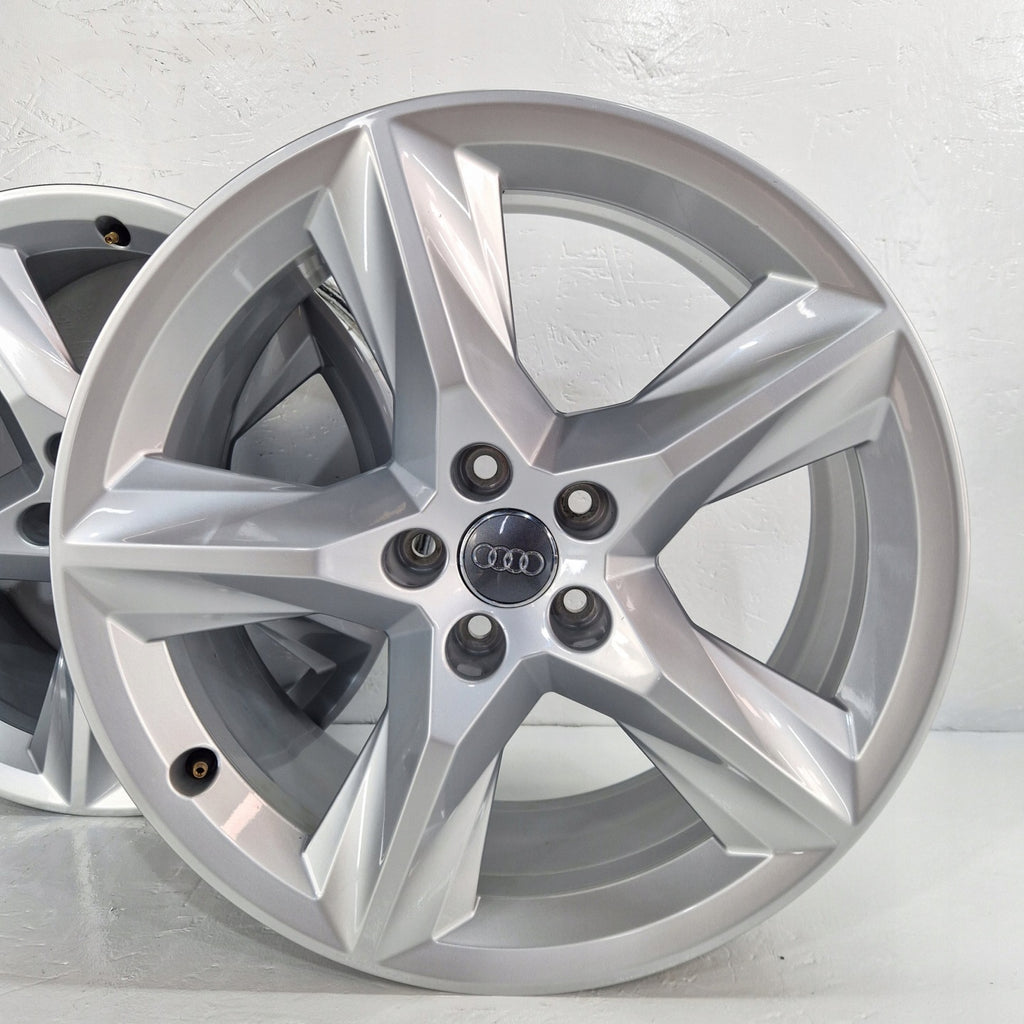 4x Alufelge 19 Zoll 8.0" 5x112 28ET Glanz Silber 4M0601025F Audi Rim Wheel FEL6127317750mf