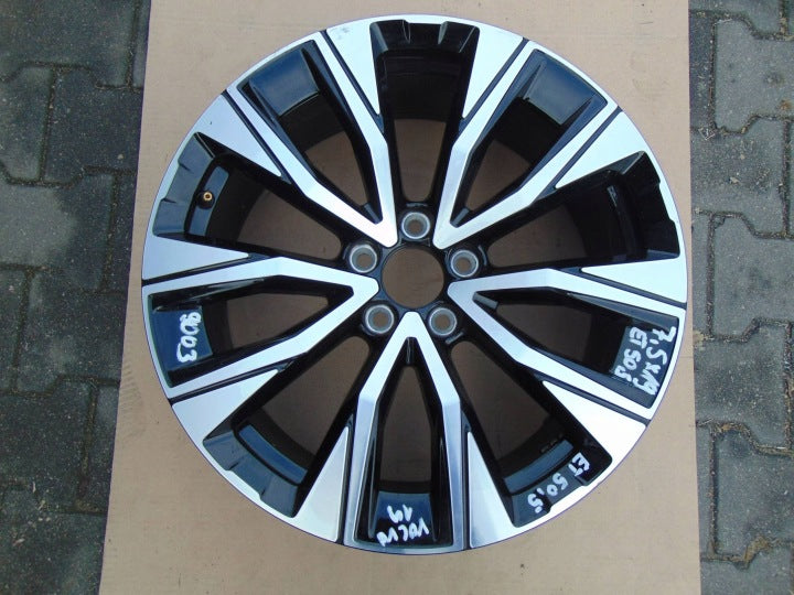 1x Alufelge 19 Zoll 7.5" 5x108 32243399 Volvo Rim Wheel FEL6651531943wn