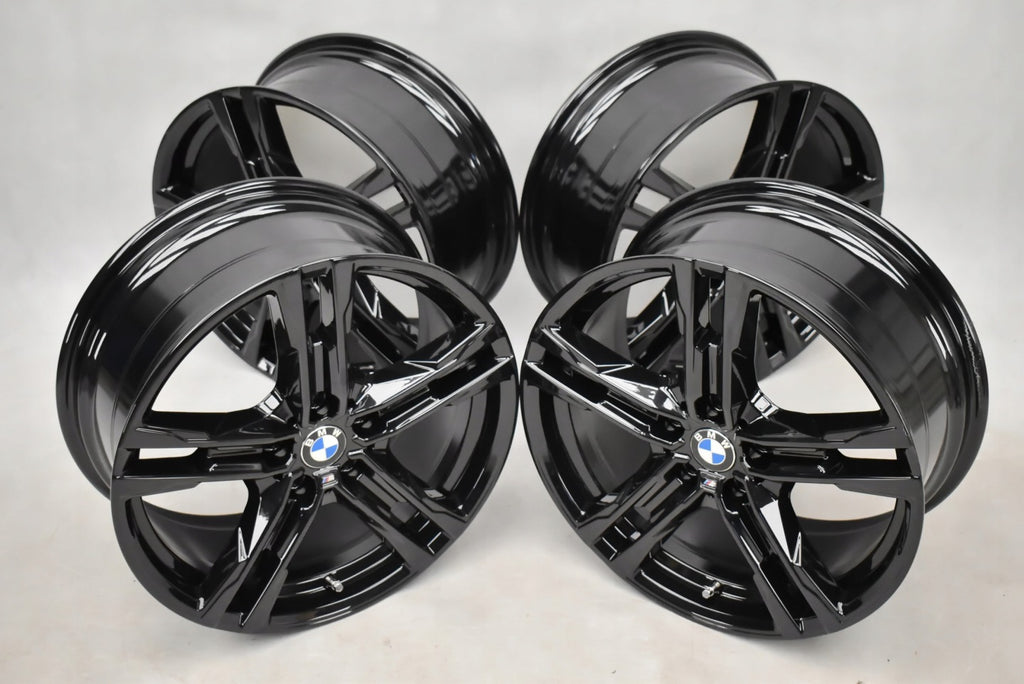 4x Alufelge 18 Zoll 8.0" 5x112 57ET Glanz Schwarz 8092352 BMW F44 1 F40 FEL4537053050ge