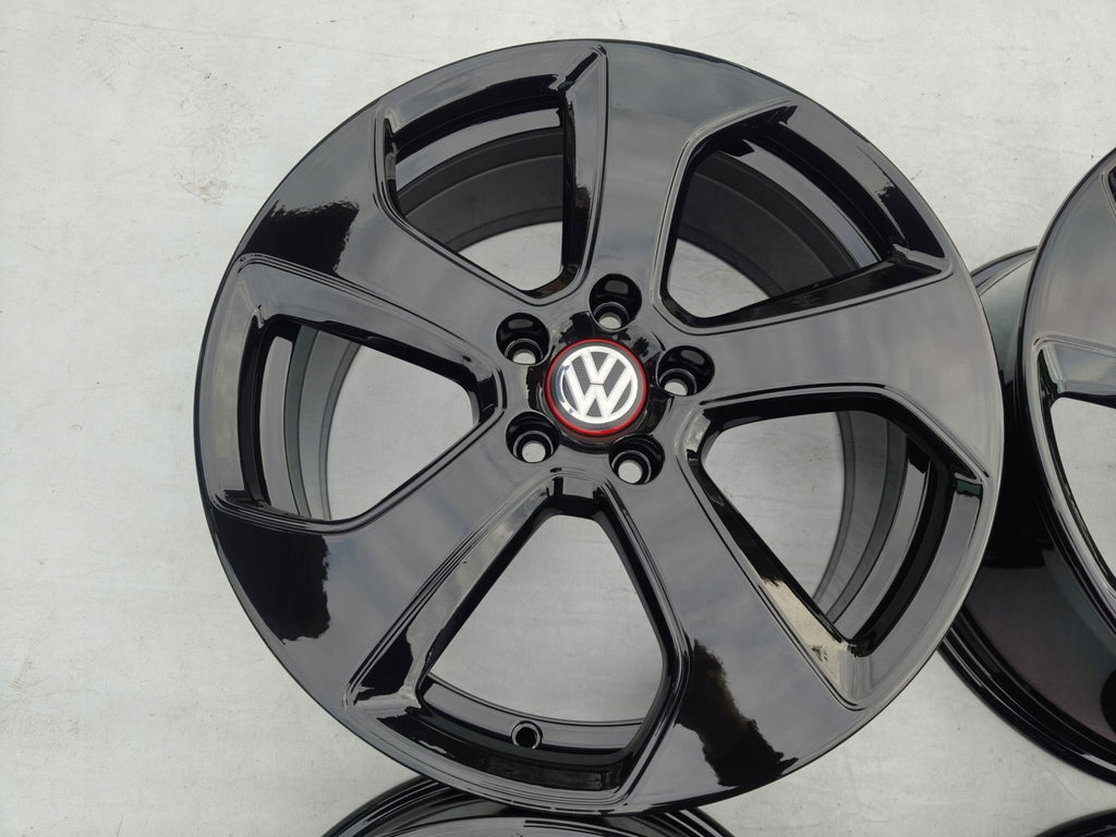 4x Alufelge 18 Zoll 7.5" 5x112 49ET 5G0601025AS VW Golf VIII Touran I Rim Wheel FEL8346373406vl