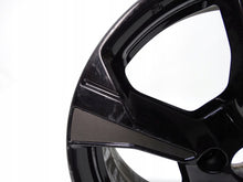 Load image into Gallery viewer, 1x Alufelge 17 Zoll 6.5&quot; 4x100 50ET Glanz Schwarz 40300-5FA5A Nissan Micra