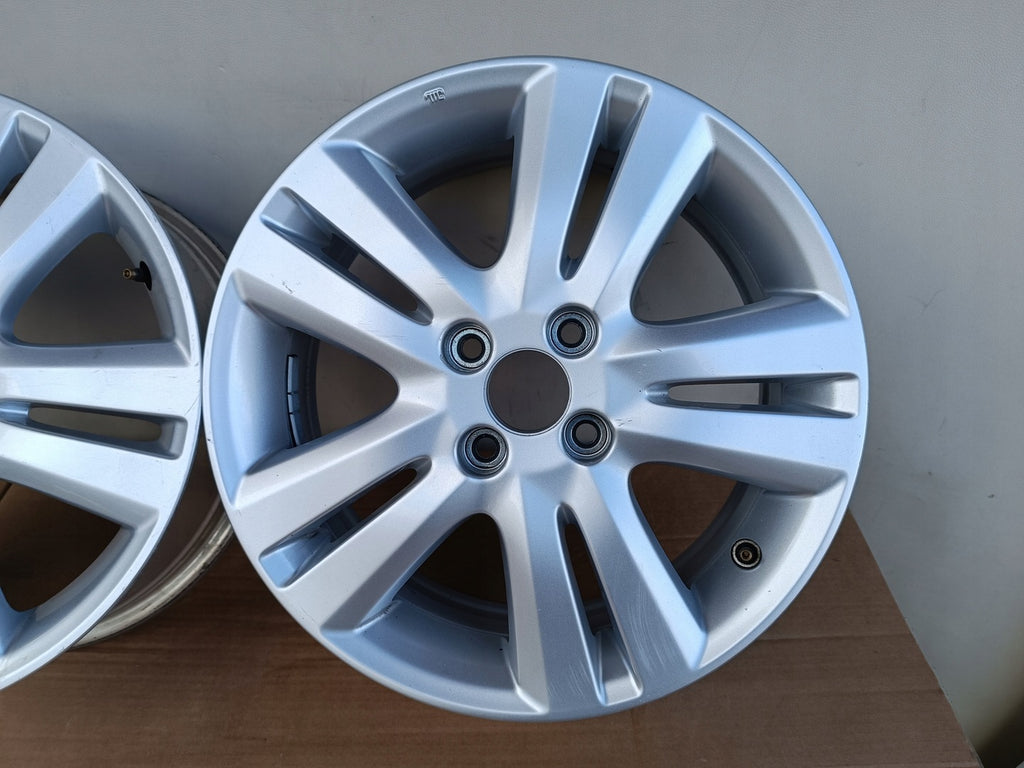 1x Alufelge 16 Zoll 6.0" 4x100 53ET TF066OA Honda Jazz Rim Wheel