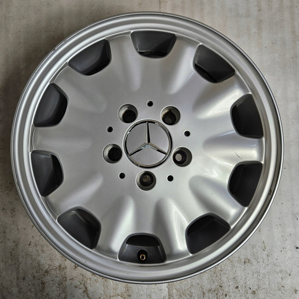 4x Alufelge 15 Zoll 6.5" 5x112 37ET A2104010502 Mercedes-Benz W210 W169 FEL4199440650cf