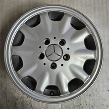 Laden Sie das Bild in den Galerie-Viewer, 4x Alufelge 15 Zoll 6.5" 5x112 37ET A2104010502 Mercedes-Benz W210 W169 FEL4199440650cf
