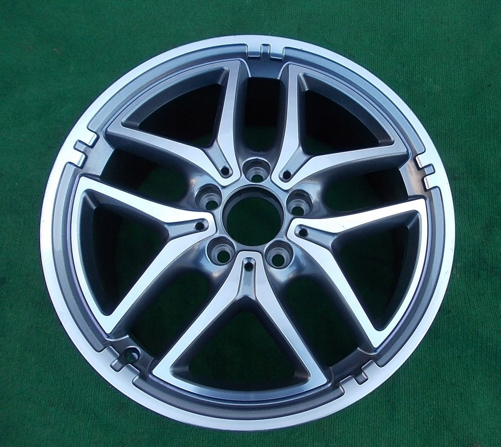 1x Alufelge 17 Zoll 7.5" 5x112 52ET Glanz A2464011502 Mercedes-Benz W176 FEL6697102046wb