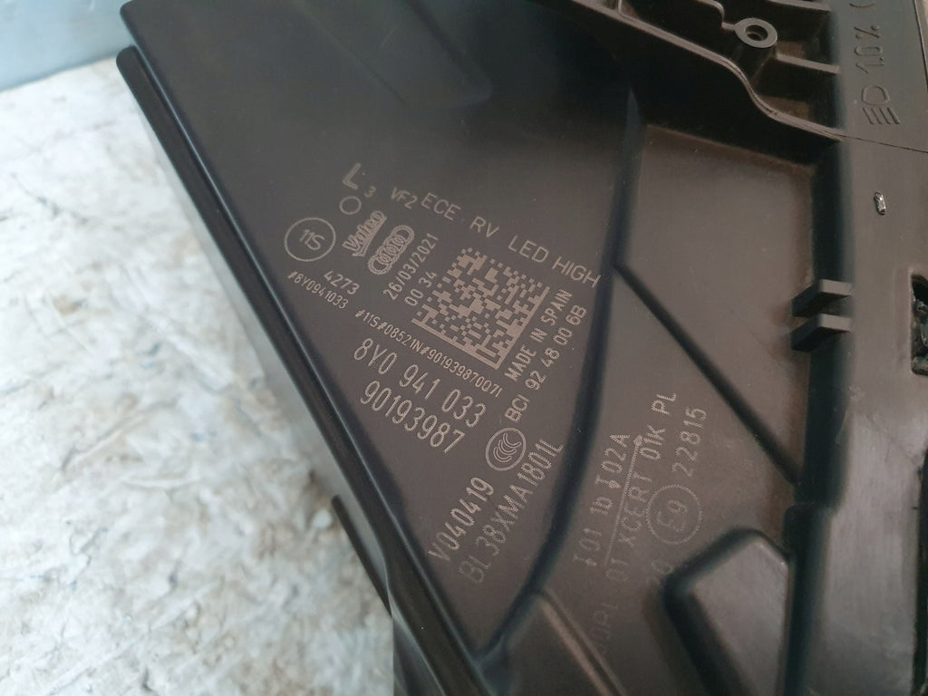 Frontscheinwerfer Audi A3 8Y0941033 8Y0941034 LED Ein Satz Headlight SCH3515257734am