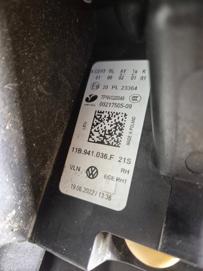 Frontscheinwerfer VW Id.5 Id.4 11B941036F Rechts Scheinwerfer Headlight SCH2412068296do