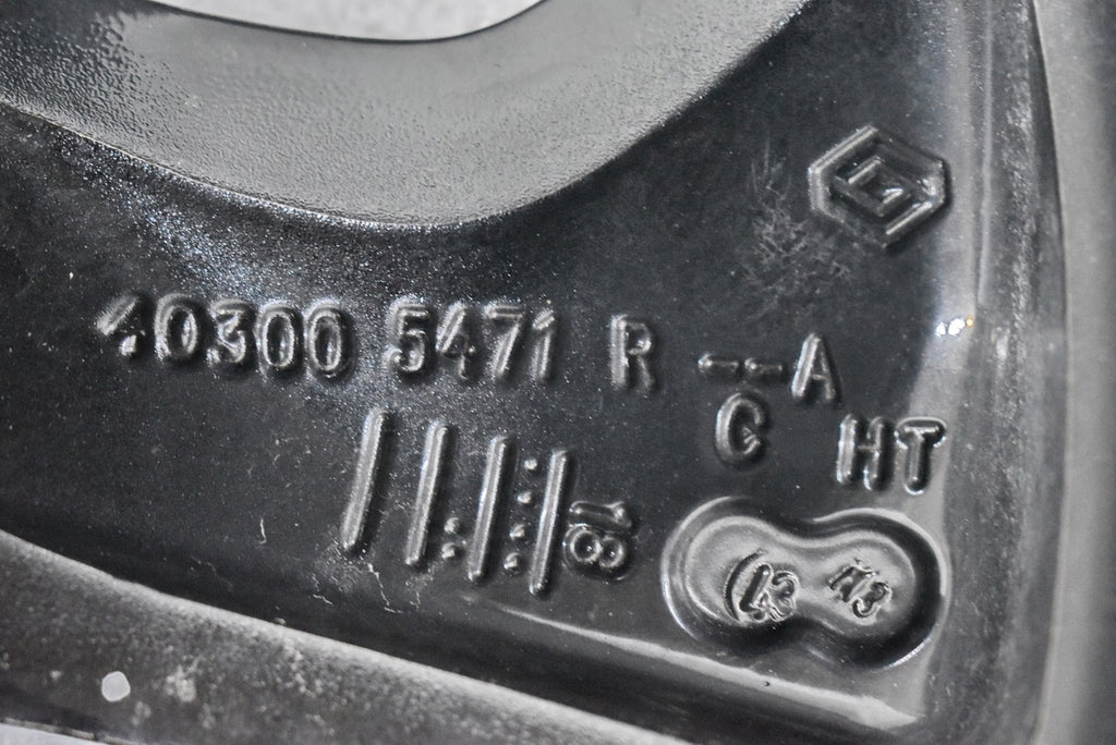 1x Alufelge 16 Zoll 6.5" 4x100 44ET 403009007R Renault Clio Iv Rim Wheel