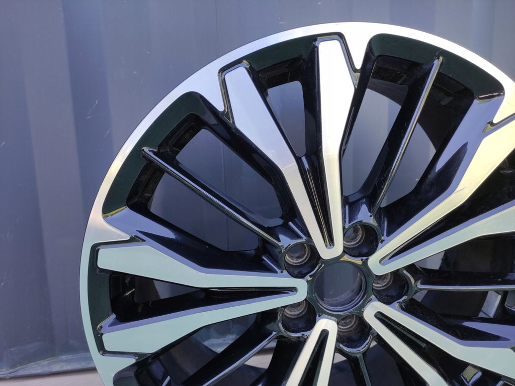 1x Alufelge 19 Zoll 7.5" 5x108 50ET Glanz Schwarz LV4C-P2A Ford Mondeo I Kuga FEL6048992578vt