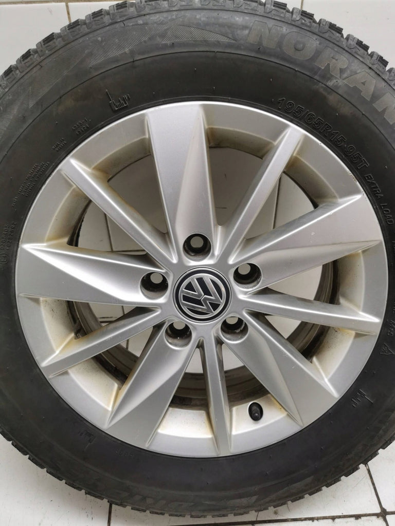 1x Alufelge 15 Zoll 5x112 5G0601025AA VW Golf Vii Rim Wheel FEL7419485354th