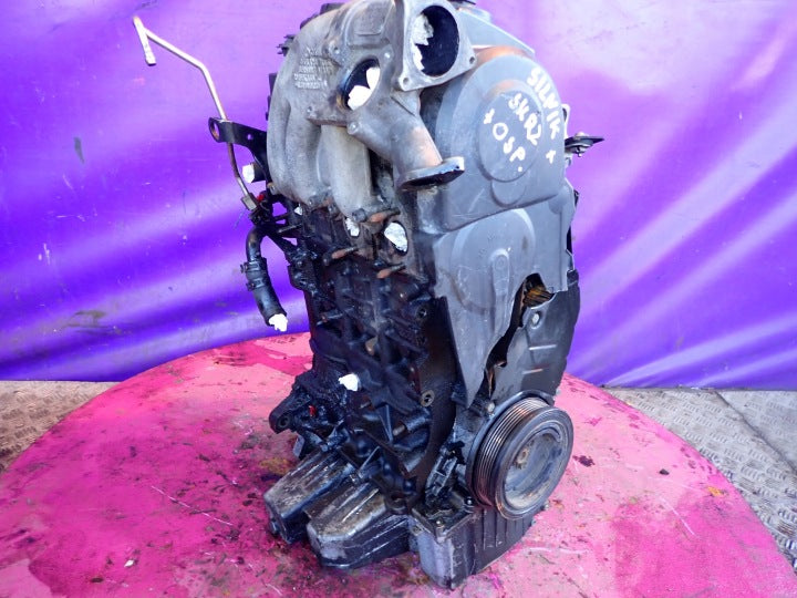 Motor Seat Ibiza IV BMS 1.4 TDI 80PS 59kW 2008 Diesel Engine Unkomplett MOT3438770744hz