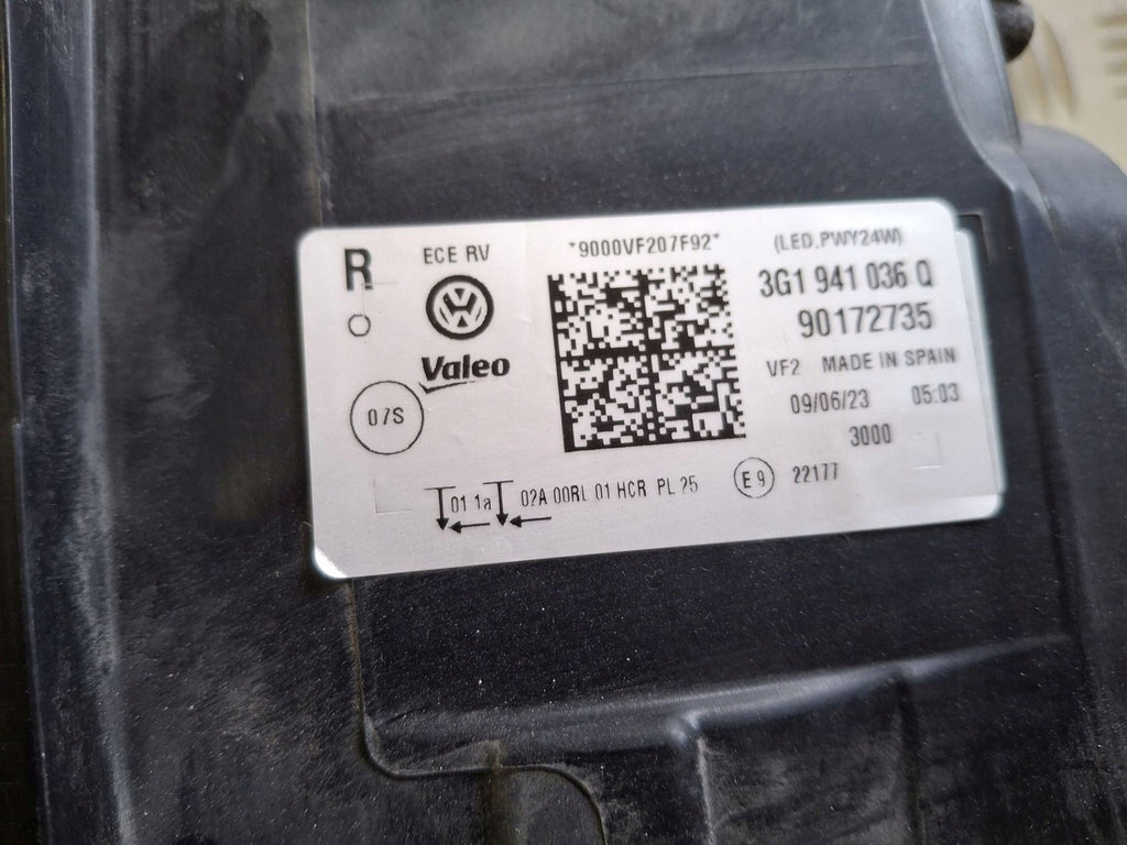 Frontscheinwerfer VW Passat B8 3G1941036Q Full LED Rechts Scheinwerfer Headlight SCH7666778035lg