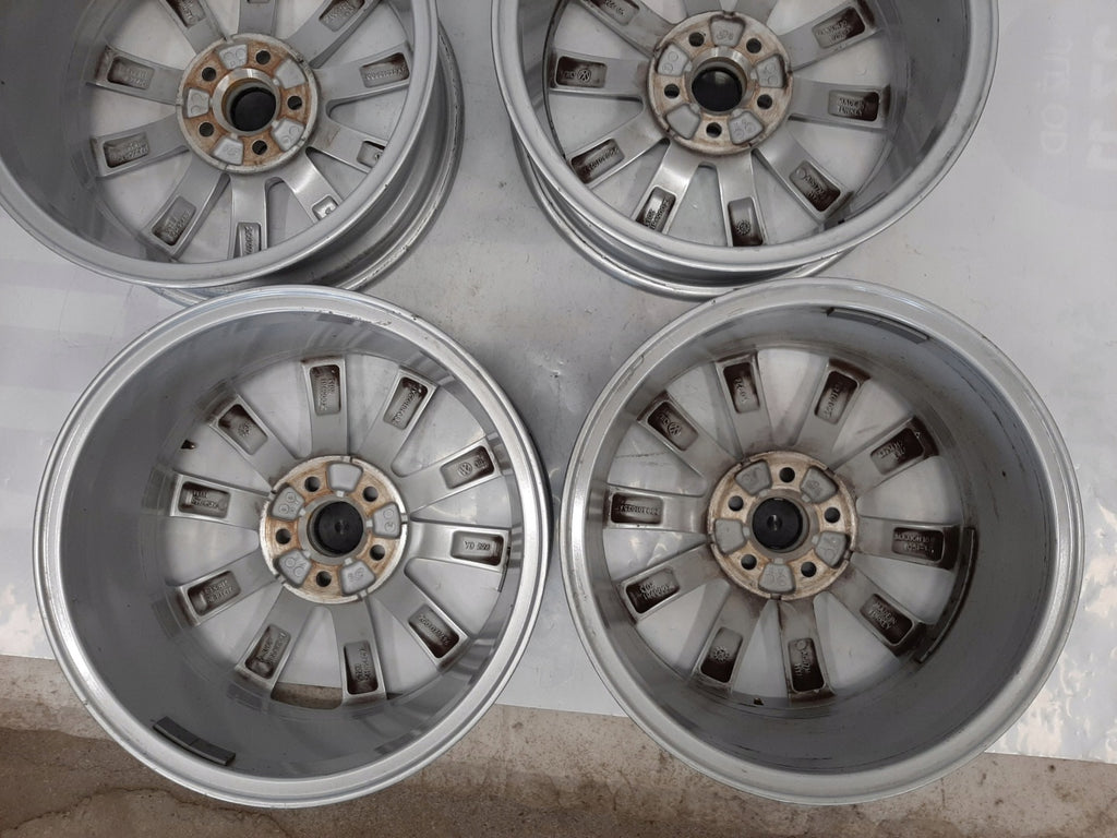 4x Alufelge 16 Zoll 6.0" 5x100 45ET 2G0071496 VW Polo Rim Wheel FEL1717969854sd