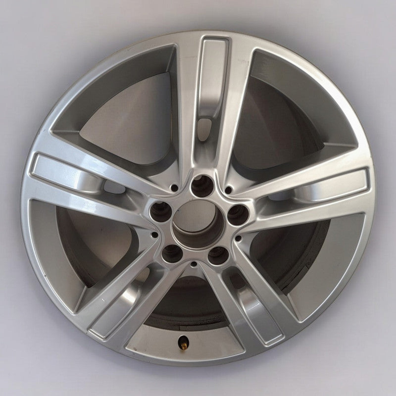 1x Alufelge 18 Zoll 8.0" 5x112 60ET Glanz Silber A1644015702 Mercedes-Benz