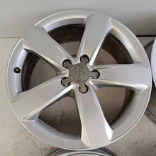 Laden Sie das Bild in den Galerie-Viewer, 4x Alufelge 18 Zoll 7.5" 5x112 37ET Glanz Silber 4G0601025M Audi A6 C7 Rim Wheel FEL5671519268di