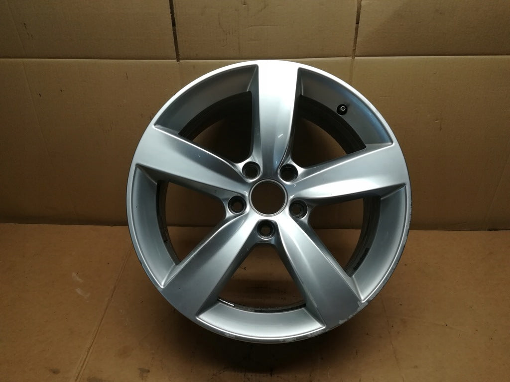 1x Alufelge 17 Zoll 7.0" 5x112 39ET Glanz Silber 7N0601025 VW Sharan Rim Wheel FEL8229652199su
