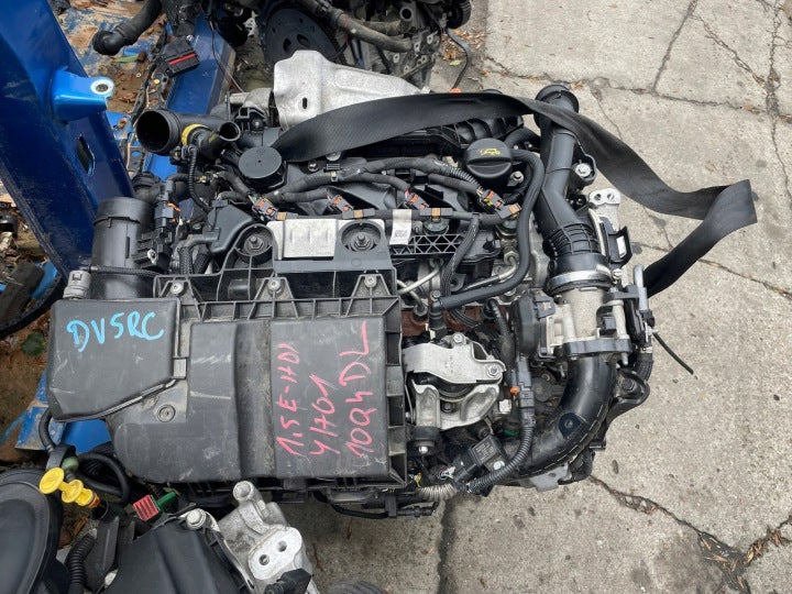 Motor Citroën Opel Peugeot I 10Q4DL YH01 1.5 HDI 73PS 54kW Diesel Unkomplett MOT7958914317af
