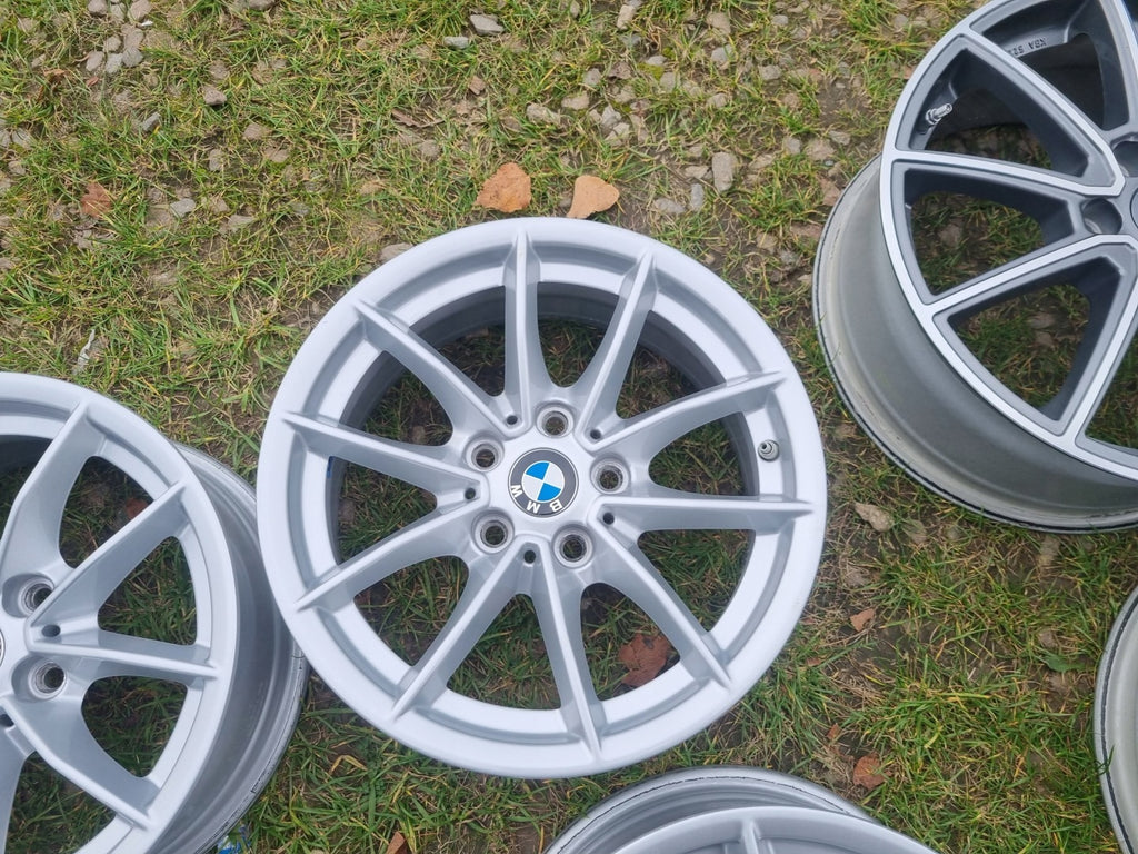 4x Alufelge 16 Zoll 6.5" 5x112 22ET Glanz Silber 6876921 BMW 3 Rim Wheel FEL8391210992vl