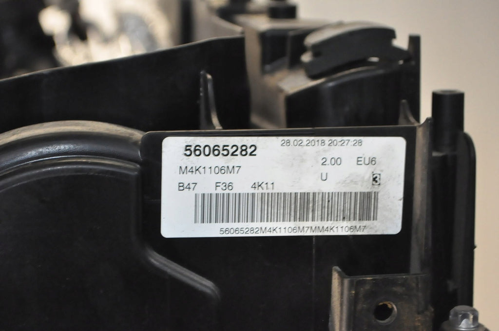 Motor BMW F22 F21 F34 F23 F30 F31 B47D20A 2.0 150PS 92TKm 2018 Diesel Unkomplett