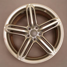 Load image into Gallery viewer, 1x Alufelge 19 Zoll 8.5&quot; 5x112 48ET Glanz Silber 4F0601025DE Audi A6 Rim Wheel