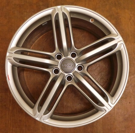 1x Alufelge 19 Zoll 8.5" 5x112 48ET Glanz Silber 4F0601025DE Audi A6 Rim Wheel