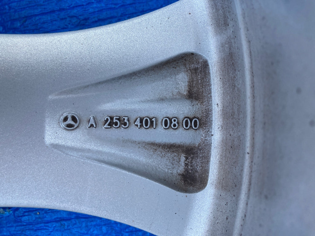 1x Alufelge 18 Zoll 8.0" 5x112 38ET Glanz Silber A2534010800 Mercedes-Benz Glc FEL3683774963lt