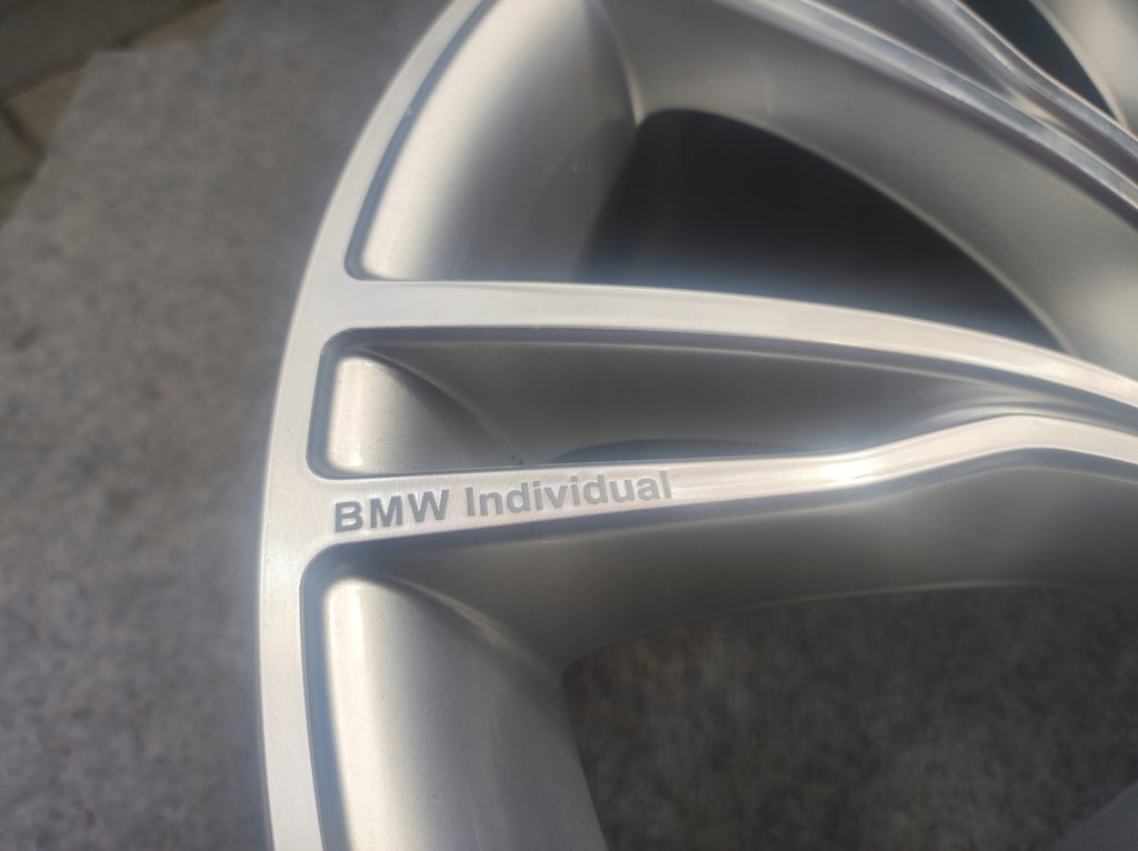 1x Alufelge 20 Zoll 10.0" 5x120 40ET Glanz Silber 7847310 BMW X5 F15 F16 FEL9566830878ge