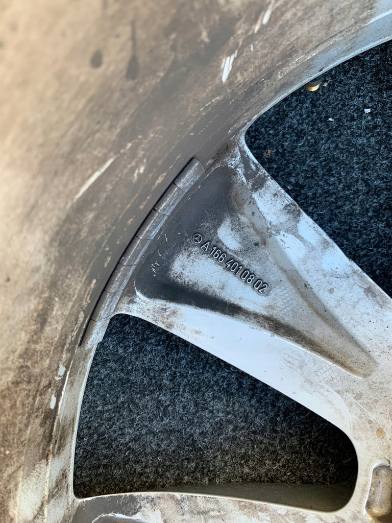 1x Alufelge 19 Zoll 8.5" 5x112 59ET A1664010802 Mercedes-Benz Rim Wheel FEL1692634512lu